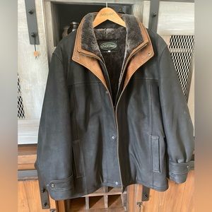 Overland Jack Frost Leather Coat.